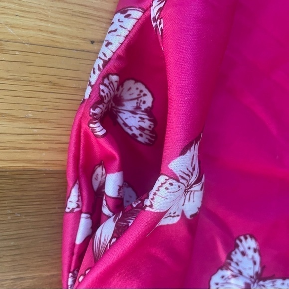 Anthony Richards pink butterfly mumu dress XL - Picture 5 of 5